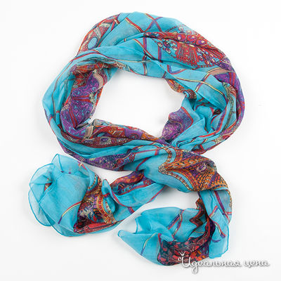 Палантин Fiona Fantozzi, цвет цвет голубой