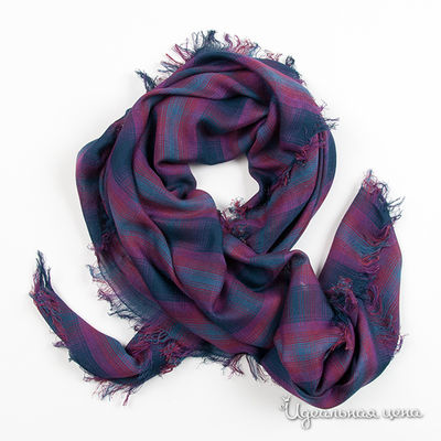 Палантин Laura Milano, цвет цвет сине-красный