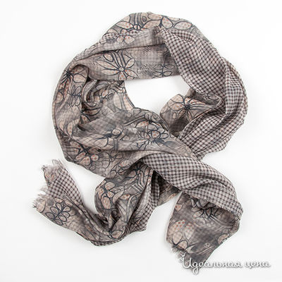 Палантин Laura Milano, цвет цвет серо-бежевый