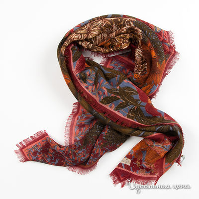 Платок Marina D'Este, цвет цвет коричневый