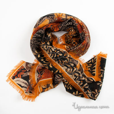 Платок Marina D'Este, цвет цвет черный