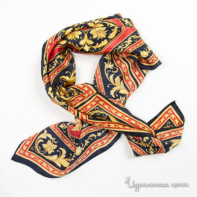 Платок Marina D'Este, цвет цвет черный / желтый