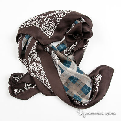 Платок Marina D'Este, цвет цвет коричневый