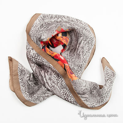 Платок Marina D'Este, цвет цвет болотный