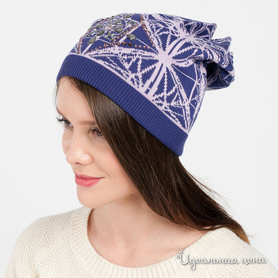 Шапка My Street, цвет цвет фиолетовый