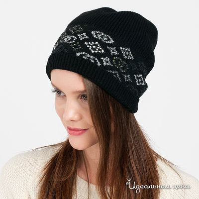 Шапка My Street, цвет цвет черный