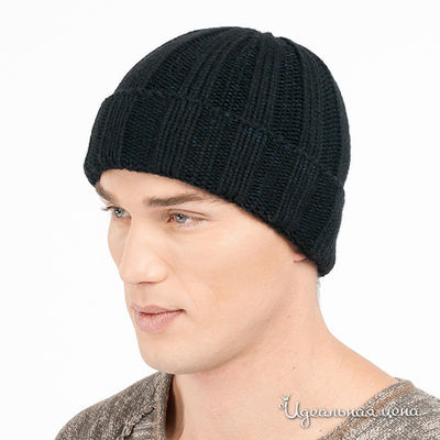 Шапка My Street, цвет цвет черный / синий