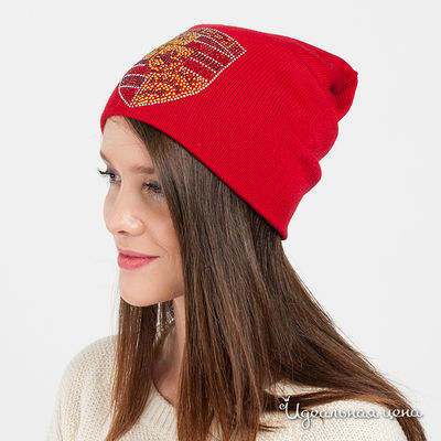 Шапка My Street, цвет цвет красный