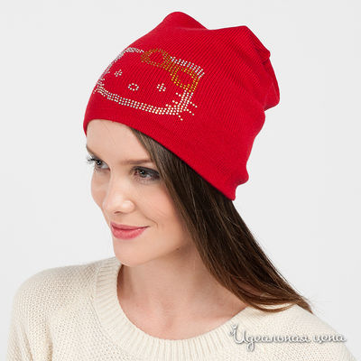 Шапка My Street, цвет цвет красный