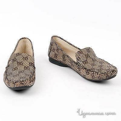 Мокасины Tuffoni, цвет цвет бежевый / коричневый