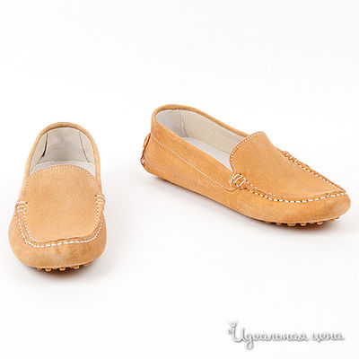 Мокасины Nardelli, цвет цвет персиковый