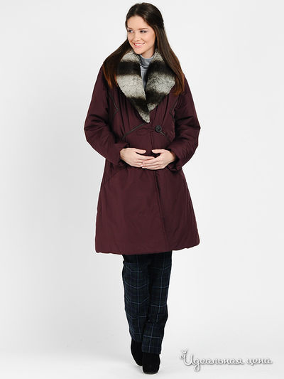 Пальто Menonove, цвет цвет бордовый