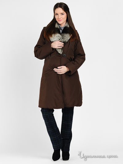 Пальто Menonove, цвет цвет коричневый