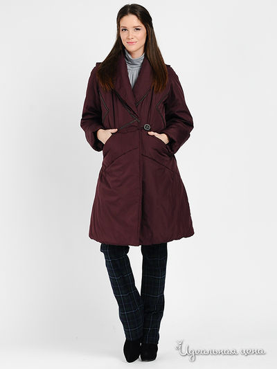 Пальто Menonove, цвет цвет бордовый