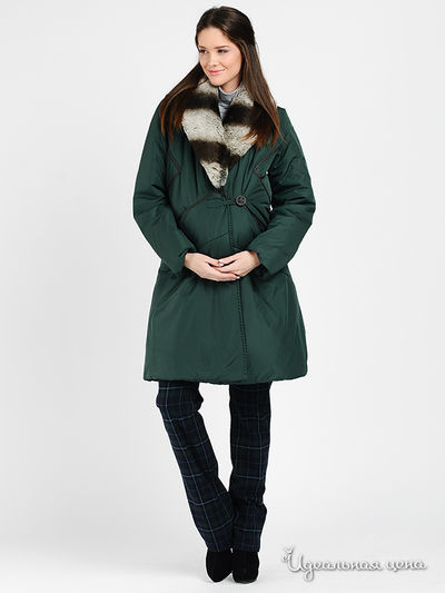 Пальто Menonove, цвет цвет зеленый
