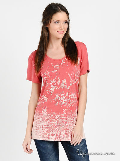 Футболка Esprit-maternity, цвет цвет коралловый