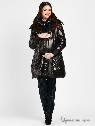 Пальто Menonove, цвет цвет горького шоколада