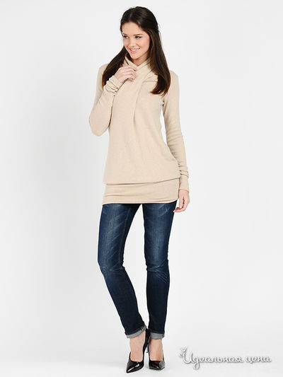 Туника Pietro Brunelli, цвет цвет бежевый