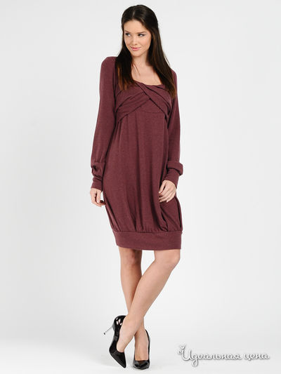 Платье Pietro Brunelli, цвет цвет винный