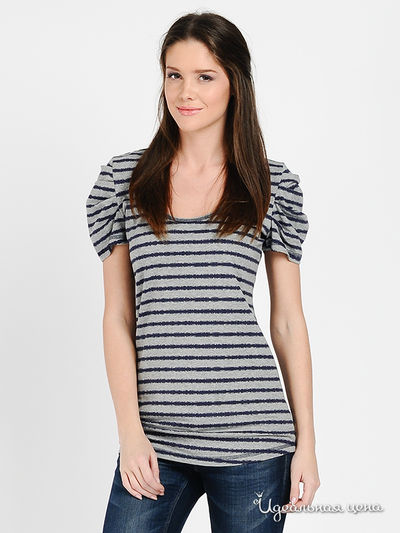 Футболка Noppies, цвет цвет серый / индиго