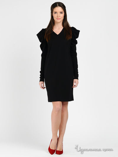 Платье Pietro Brunelli, цвет цвет черный