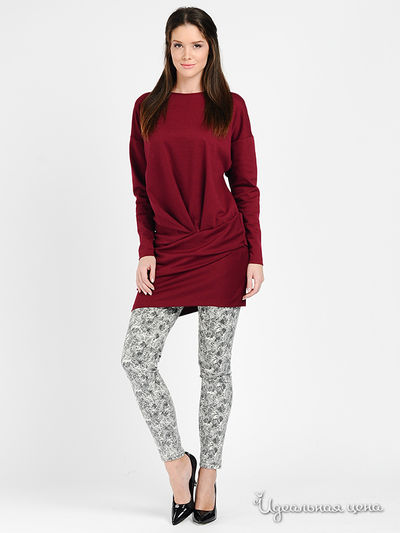 Туника Pietro Brunelli, цвет цвет вишневый