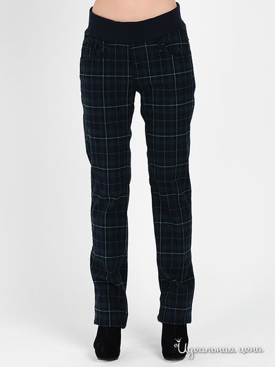 Брюки Pietro Brunelli, цвет цвет синий / зеленый