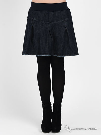 Юбка Pietro Brunelli, цвет цвет темно-синий