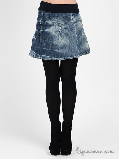 Юбка Pietro Brunelli, цвет цвет синий