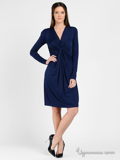 Платье Pietro Brunelli, цвет цвет темно-синий