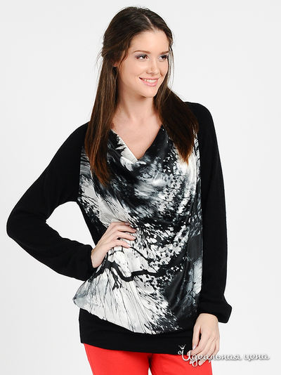 Туника Pietro Brunelli, цвет цвет черный / белый