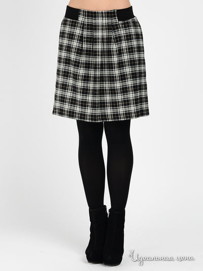 Юбка Pietro Brunelli, цвет цвет черный / молочный