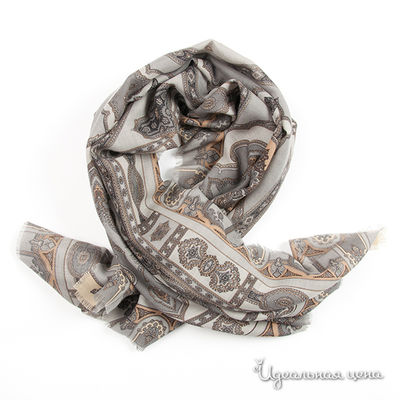 Палантин Laura Biagiotti, цвет цвет серый / бежевый