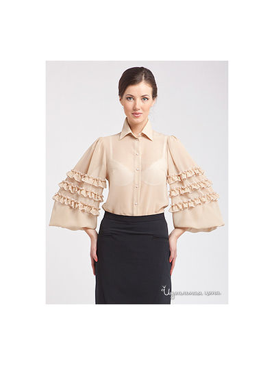 Блуза Levall, цвет цвет бежевый