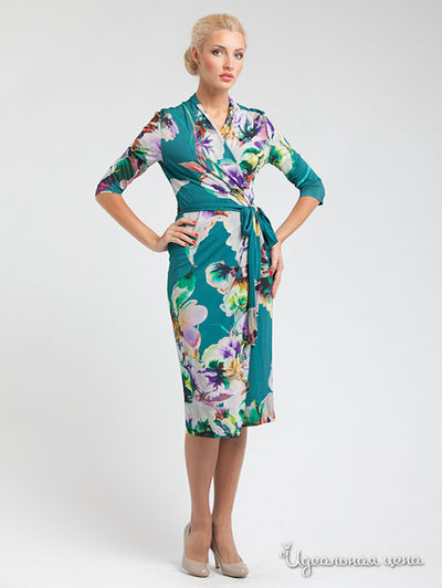 Платье Levall, цвет цвет бирюзовый