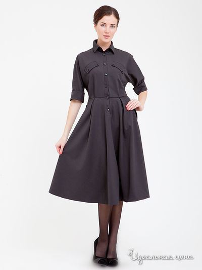 Платье Levall, цвет цвет темно-серый