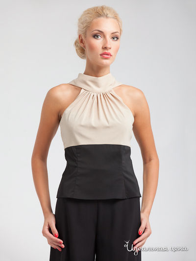 Блузон Levall, цвет цвет бежевый / черный