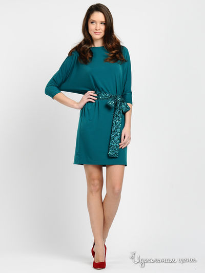 Платье Fleuretta, цвет цвет изумрудный