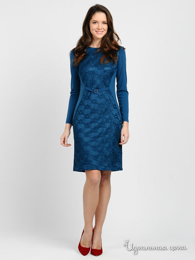 Платье Fleuretta, цвет цвет бирюзовый