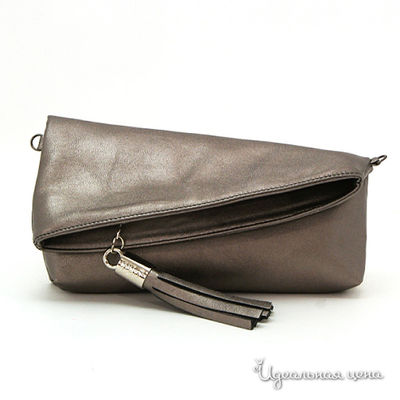 Клатч Solo, цвет цвет серебристо-серый