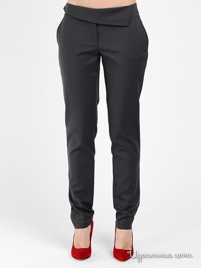 Брюки Byblos, цвет цвет графитовый