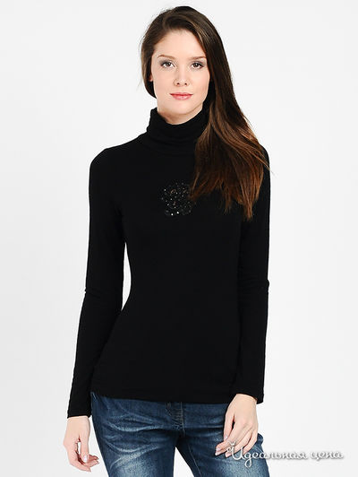 Водолазка Rocco Barocco, цвет цвет черный