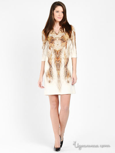 Платье Byblos женское, цвет молочный / бежевый