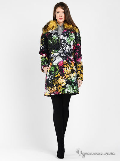 Пальто Rocco Barocco, цвет цвет мультиколор