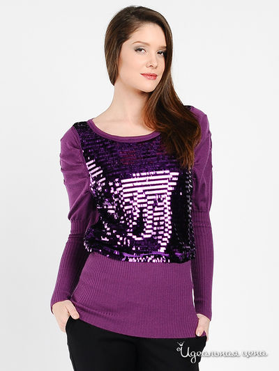 Джемпер Rocco Barocco, цвет цвет фиолетовый