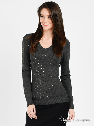 Пуловер Rocco Barocco, цвет цвет серый