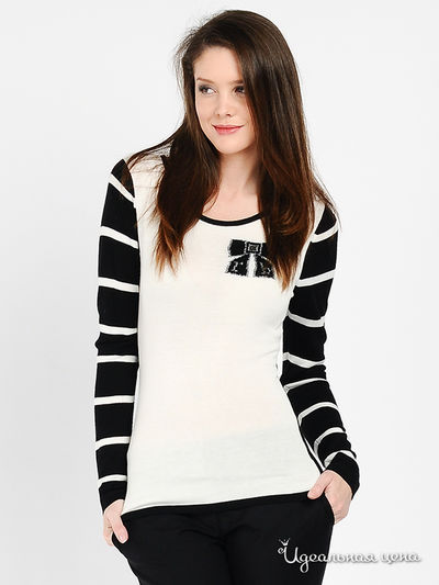 Джемпер Rocco Barocco, цвет цвет белый / черный