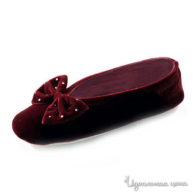 Балетки Isotoner, цвет цвет красный