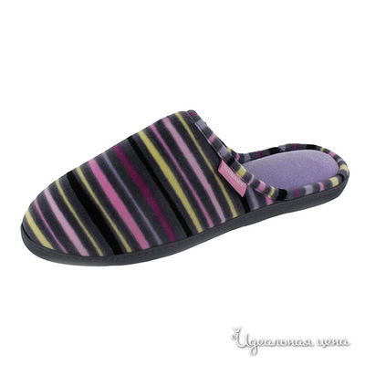 Тапочки Isotoner, цвет принт полоска