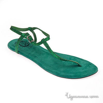 Босоножки Colcci, цвет цвет зеленый